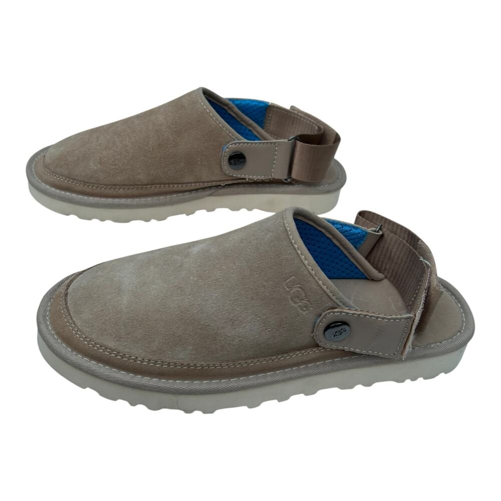 NWOT UGG Men's Goldencoast Clog Size 7 Color: Sand Lightweight Comfy - Picture 3 of 8